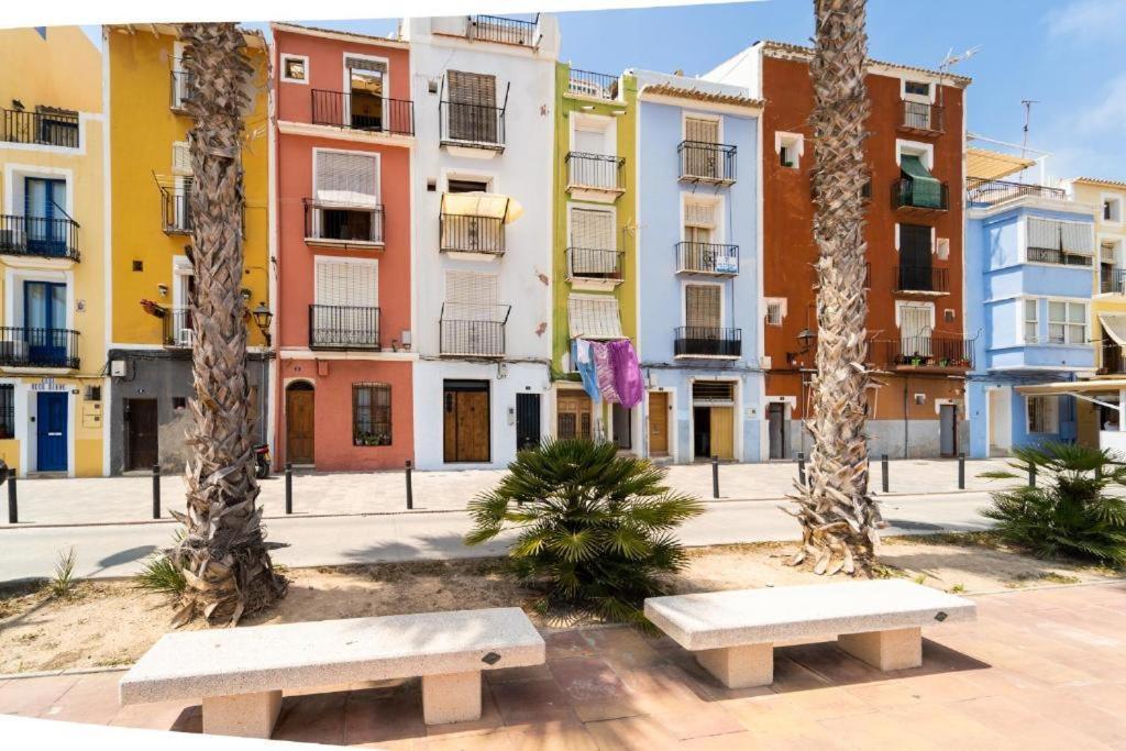 Ferienwohnung Casa De Pescadores Old Town Villajoyosa Exterior foto